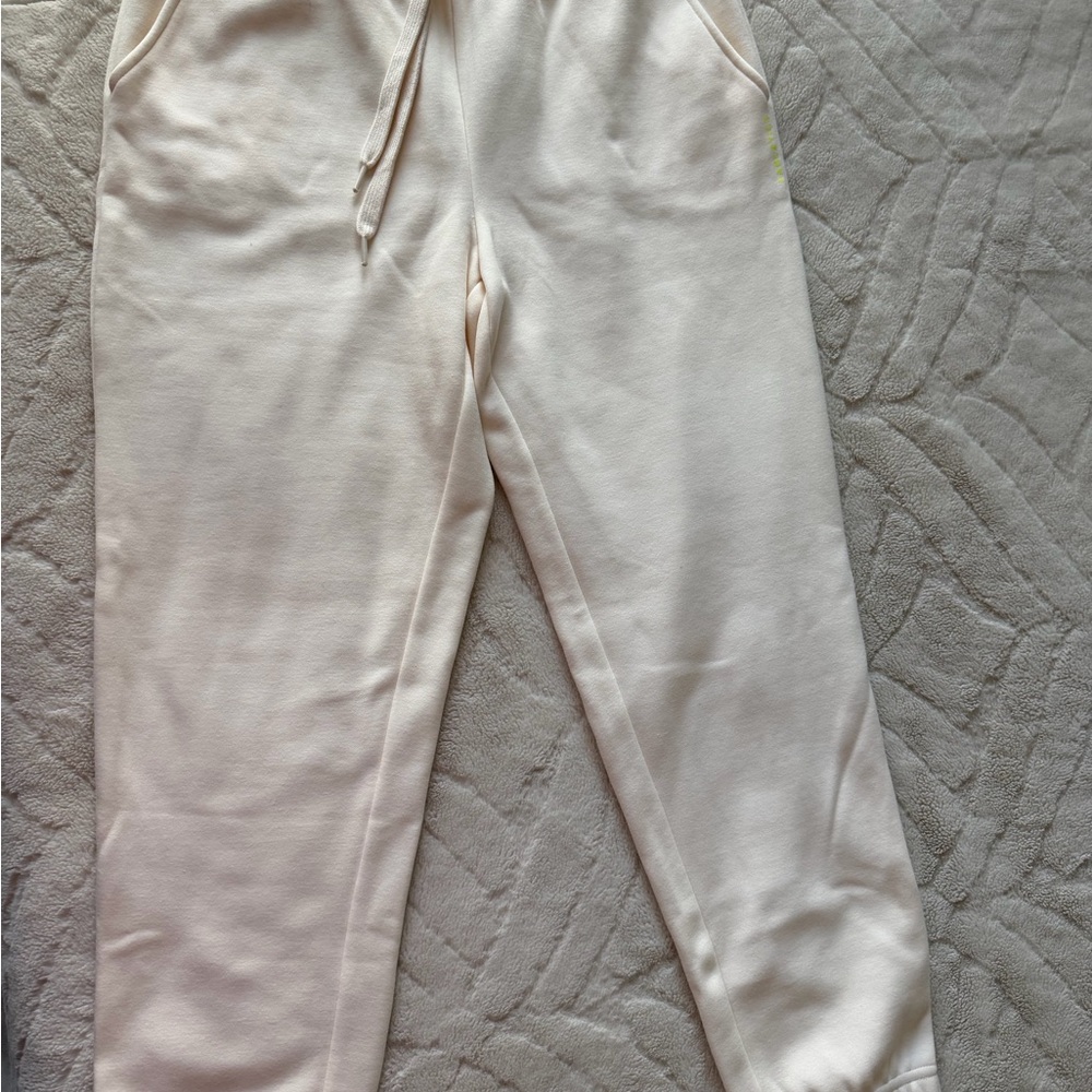 Fabletics Cream Sweatpants
